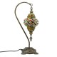 Turkish Mosaic Swan Neck Table Lamp (Mix Color)